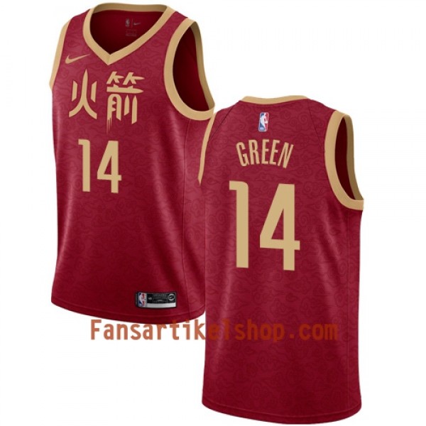 Houston Rockets Trikot Gerald Green 14 2018-19 Nike City Edition Rot Swingman - Herren Houston Rockets Trikot Gerald Green 14 2018-19 Nike City Edition Rot Swingman - Herren